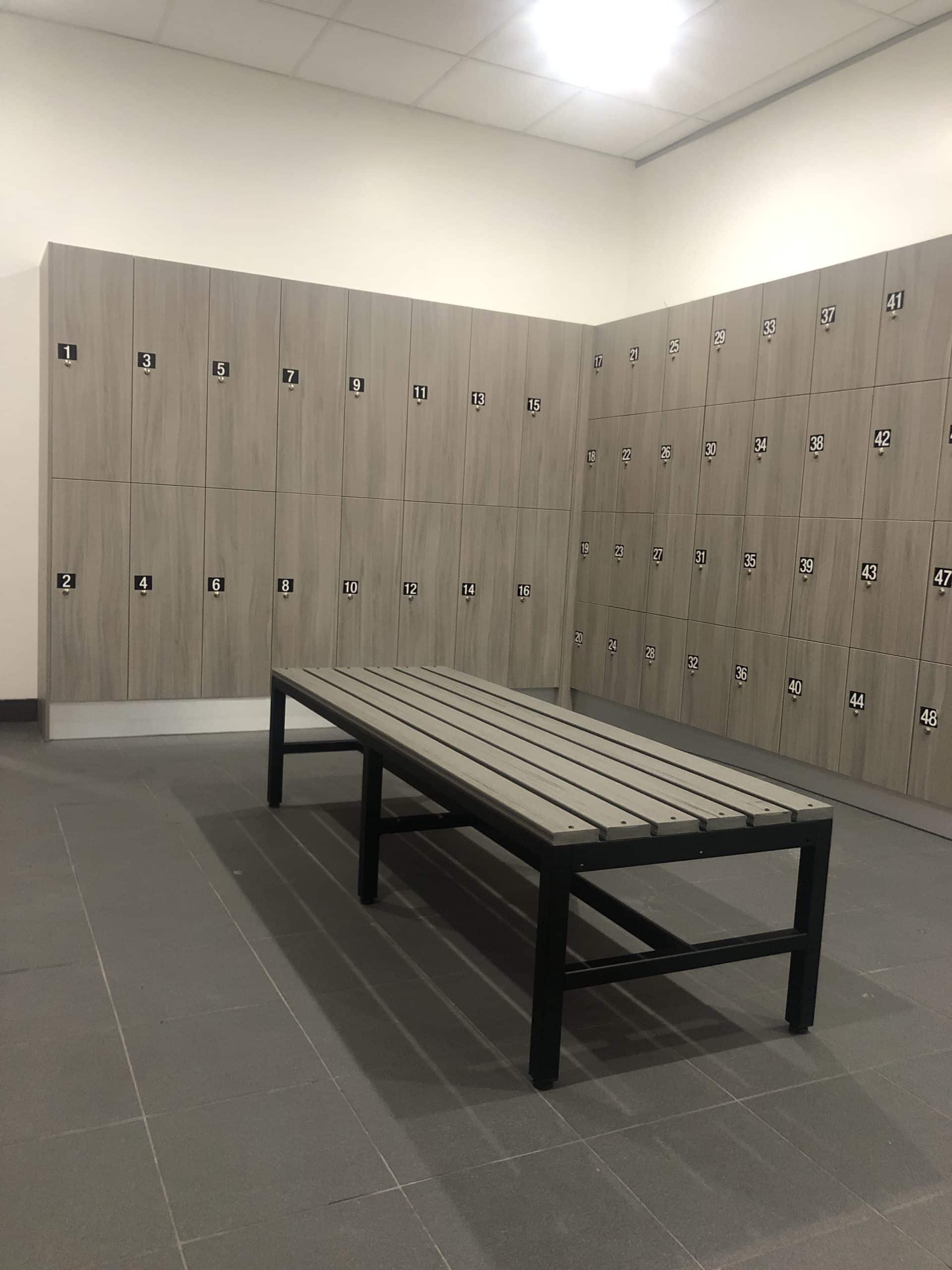 Laminate locker installation-11